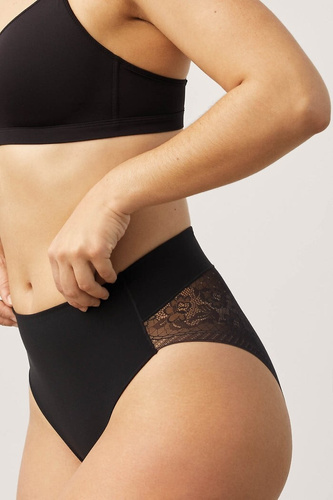 19617 Chiloți de damă Ysabel Mora negru – dantelă, confortabil, clasic