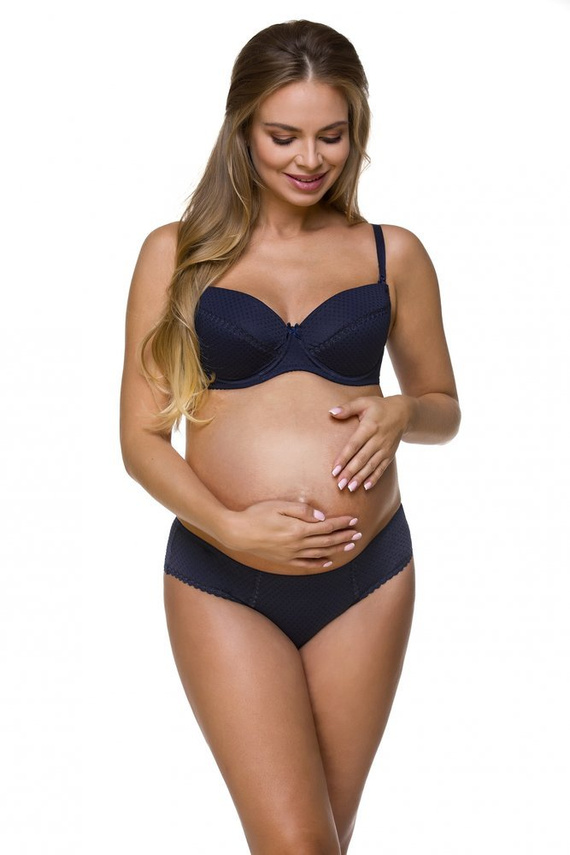 1732 Sutien de alăptare LUPOLINE - albastru marin