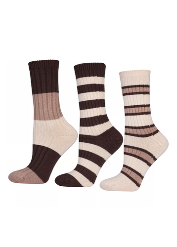 Șosete de damă Moraj CDC 400-513 - cu nervuri, din viscoză, moi și fără presiune