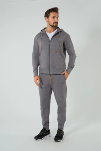 Hanorac pentru bărbați Darwin Italian Fashion - melange