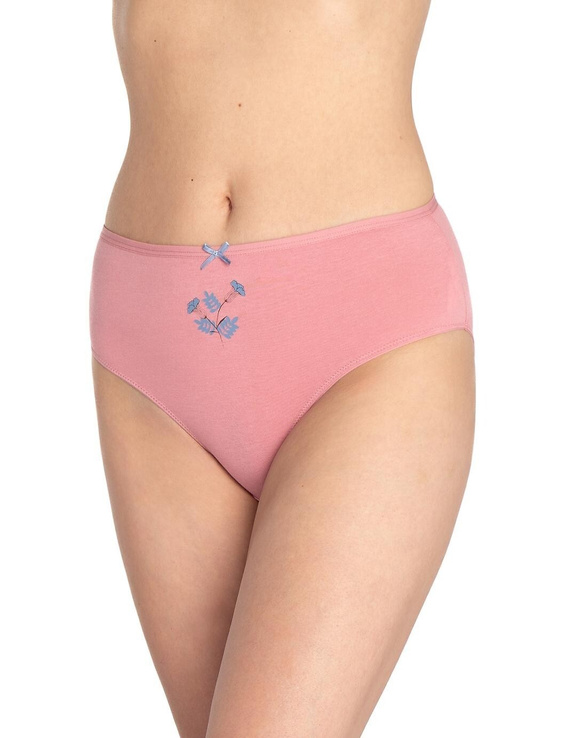 L-122BI-63 Chiloți damă Lama pachet 3, bumbac, croi clasic