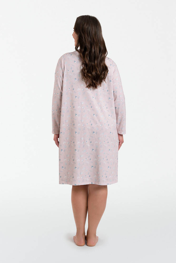 Daniela cămașă de noapte descheiată Modă italiană - print