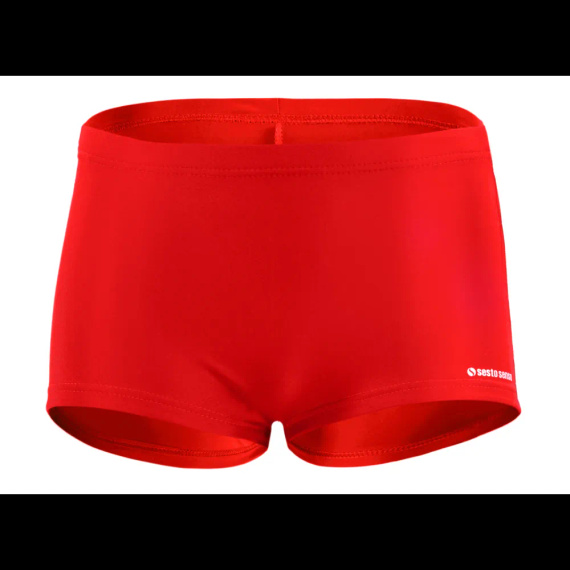 Sesto Senso DS01 Șort de baie damă sport, uscare rapidă, roșu
