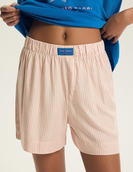 Pijama de vară 44479 Edris bumbac și vâscoză