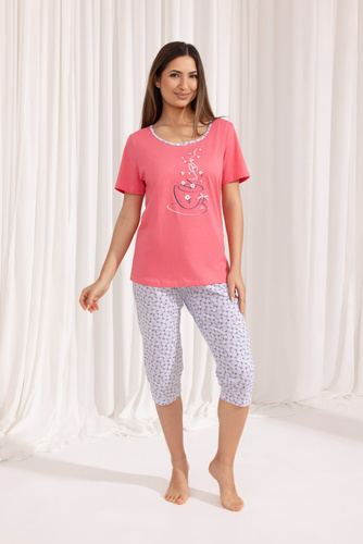 Pijamale pentru femei 685 Regina - Coral