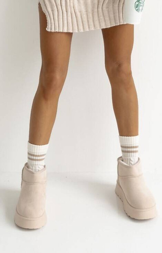 1542-001 Sosete dama Braid Milena - ecru