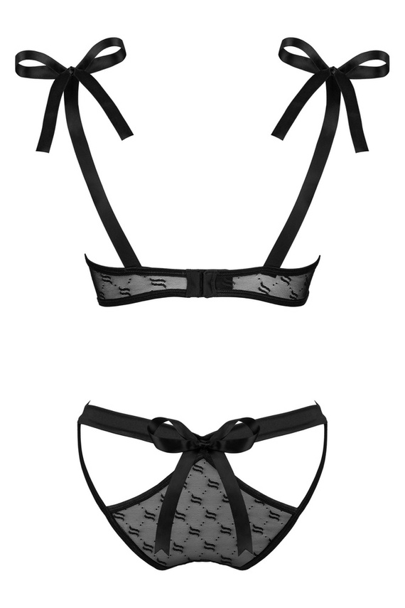 Obsessivia Set Komplet 2-częściowy Obsessive czarny 