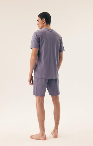 42626 Pijamale Daft Henderson Premium pentru bărbați - albastru oțel