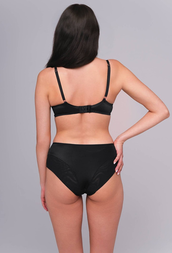 Sutien cu armătură și dantelă Soft 2207 Ava Bra Black