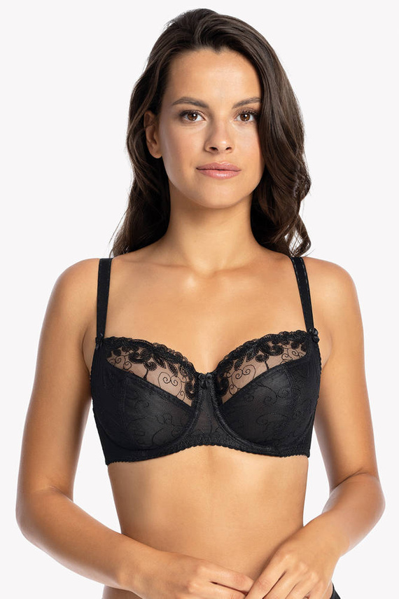 BS 1027 Eve Gaia Sutien moale - negru