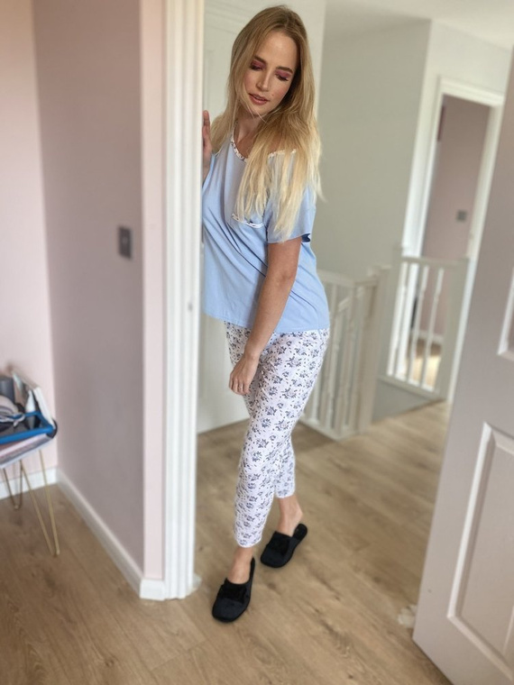 434 Maribell Forex Pijama pentru femei - albastru