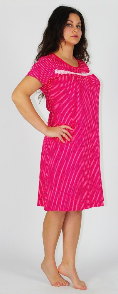 441 Juliette Forex cămașă de noapte - puncte zmeură