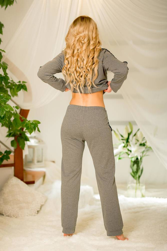 Pantaloni de trening Antao Kalimo - gri