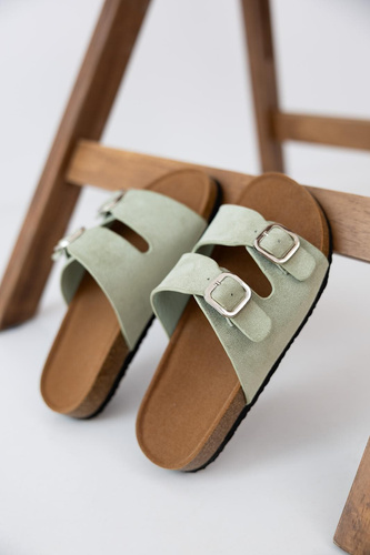 Papuci damă Isola Sensis cu barete reglabile și talpă EVA