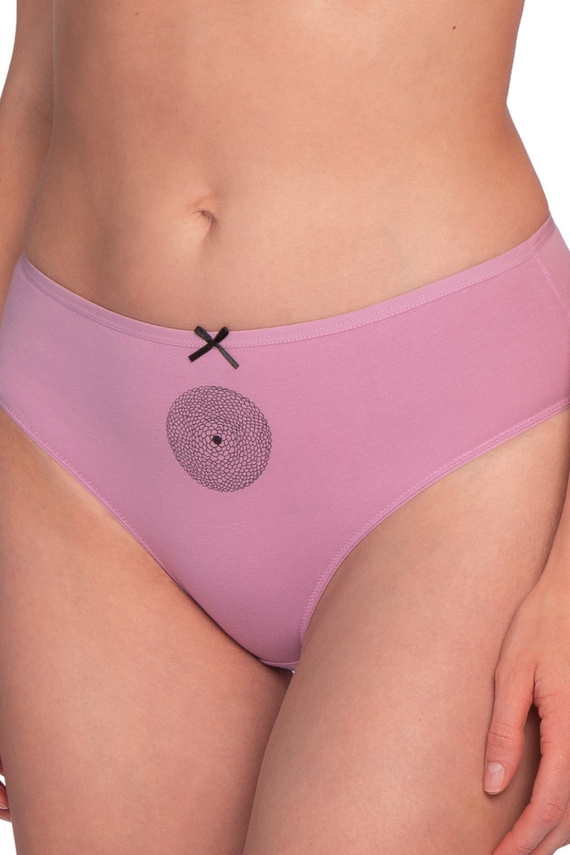 Lama L-122BI-70 Chiloți damă bikini 3-pack din bumbac, pastel, confortabili