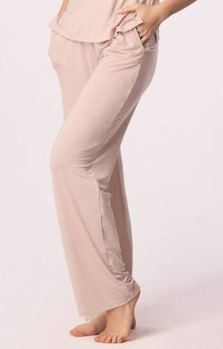 Pantaloni de pijama Margot Mix&Match Nipplex - roz