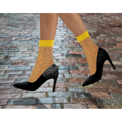 Șosete de damă din nailon Sesto Senso, bej