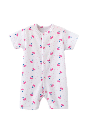 Salopete bebelusi din bumbac Martex, cirese | Salopeta de vara