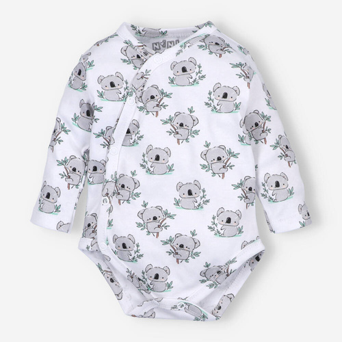 Sweets Koala – Set pentru bebeluși din bumbac organic Nini, bej
