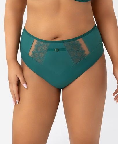 Sutien soft Gorsenia G004 Kasja verde – ridicare puternică și susținere sigură