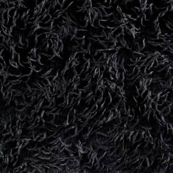 Pătură Adore, shaggy, blană, eurodrape, neagră