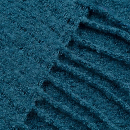 Patura Bela, cuvertura de pat imitand o sticla, Eurofirany, bleumarin