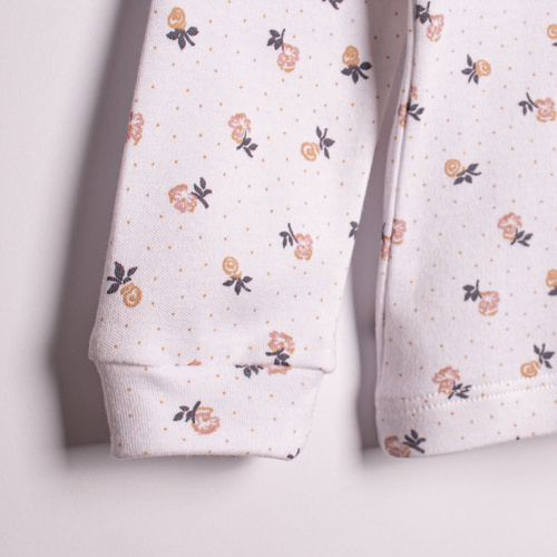 Nicol 220036 pijama fete 100% bumbac moale confortabil flori