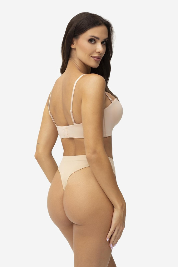 Sutien Joyce Double Push-Up Gatta – semi-corset, decolteu adânc