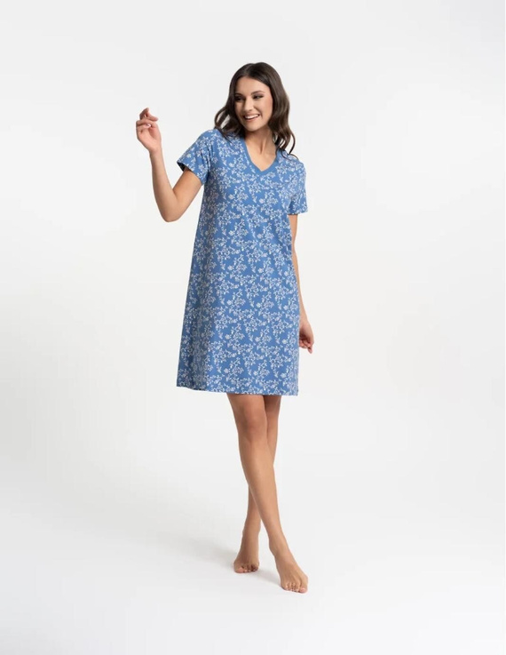 Cămașă de noapte damă Moraj PDK2700-009 bumbac V confort