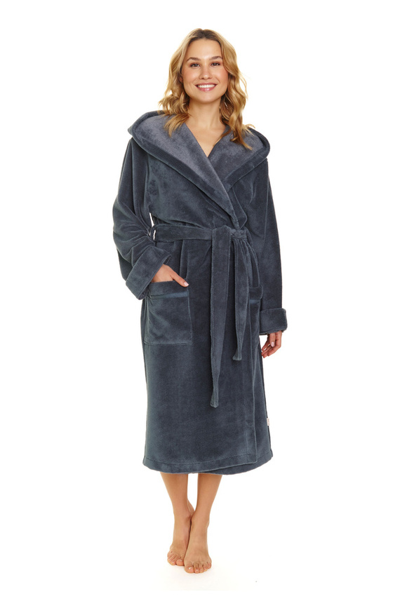 7135 Halat de baie unisex din bambus Doctor Nap - gri