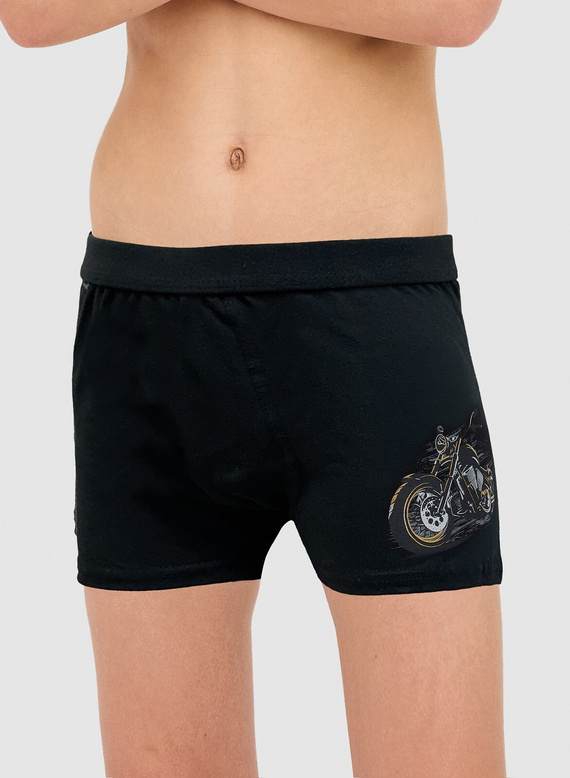 Boxeri băieți Cornette 700/157 Engine 100% bumbac cu nasture