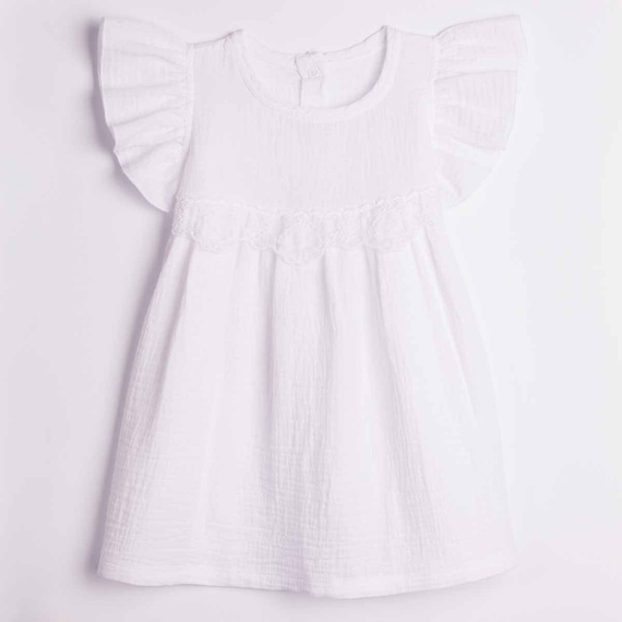 Nicol 224255 Rochie din mușelin pentru fete 100% bumbac pentru vară