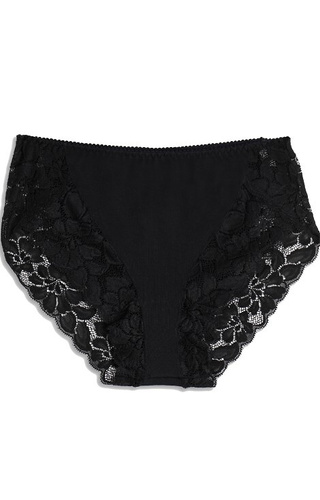 ADC89 Chiloți Midi damă Cotonella - negri