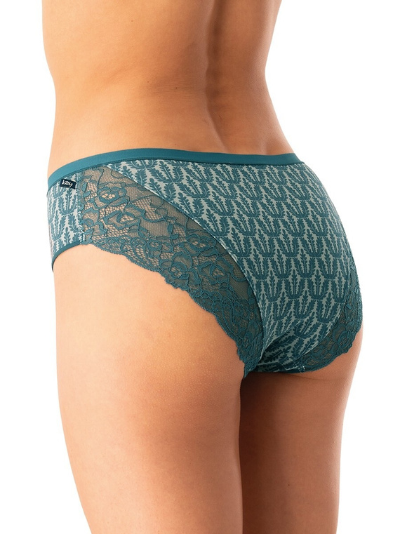 Slip dama din bumbac Key LPC 512 verde roz – set 2 piese in cutie, croiala confortabila