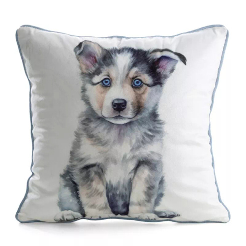 Față pernă Animal 45x45 catifea Eurofirany cu fermoar husky