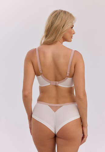 Gaia BS 1353 Yesenia sutien moale cu balene ecru moka