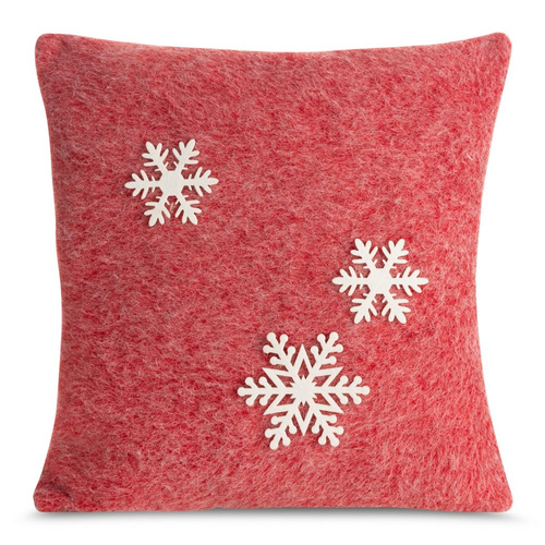 Chp 83A Fata de perna fulg de zapada de Craciun Eurocortains rosu