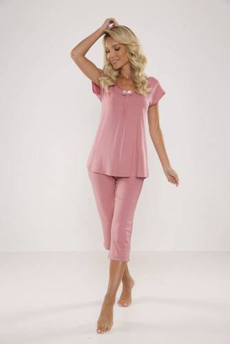 884 / 889 Visa Pijama de damă Forex - roz murdar