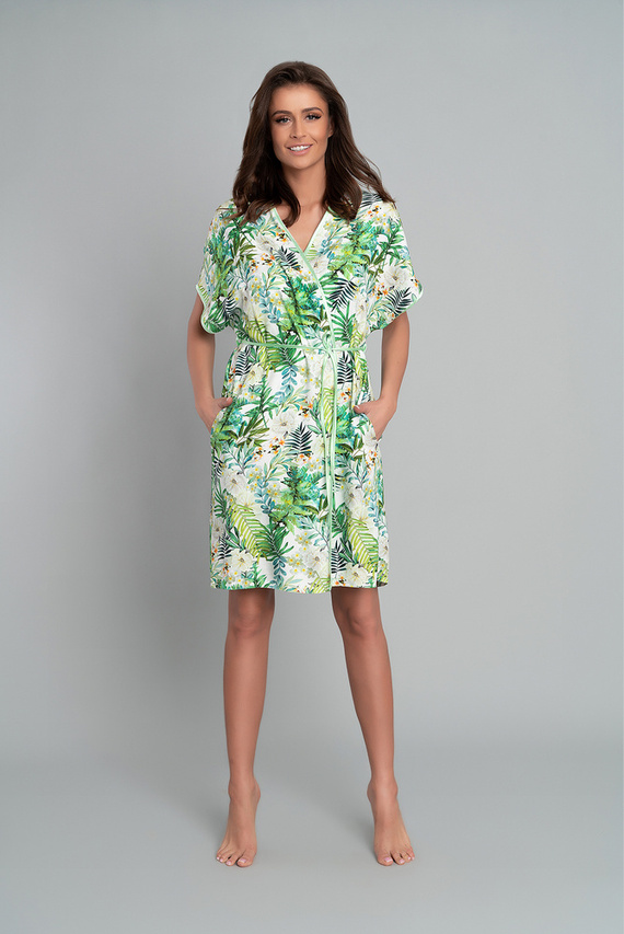 Florina Halat de baie pentru femei Italian Fashion - imprimare frunze