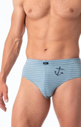 MPP 251 B25 Slip bărbați pachet de 2 Key - gri-albastru marin