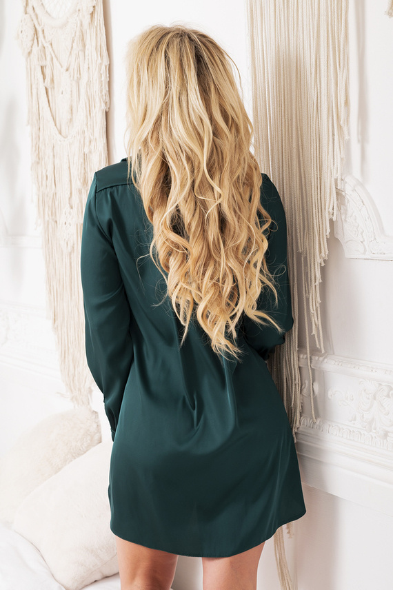 Cămașă de noapte cu slip Carey Kalimo - verde