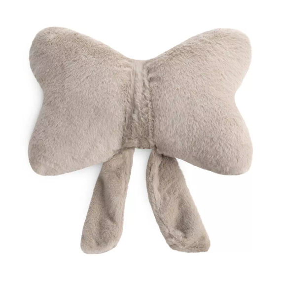 Eurofirany Wiosna 135 – pernă decorativă 37x10x30 cu fundă beige