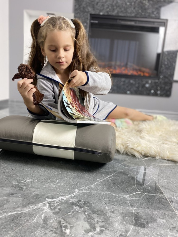 374 / 375 Halat de baie pentru copii Desiree - gri