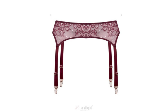 Portjartieră Caro Visiniu unic