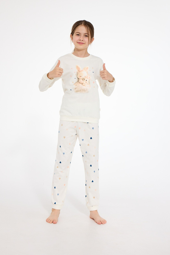 Pijamale pentru fete Cornette 788/122 Kitty bumbac mânecă scurtă pantaloni scurți