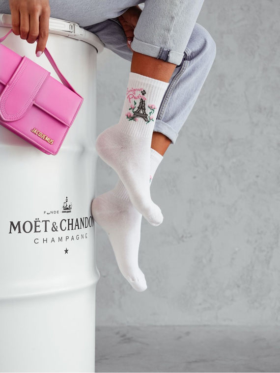 0200-166 Ciorapi dama Bonjour Paris Milena - albi