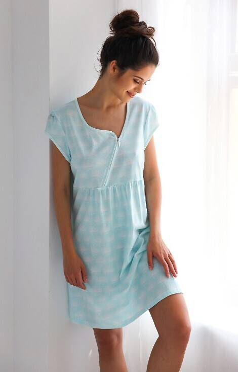 Cămașă de noapte Alma Sensis - mentă