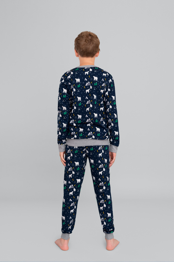 Sid Pijama pentru copii Italian Fashion - imprimeu burgundy