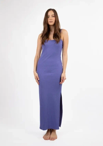 DK-K-P7 Rochie din bumbac DKaren - mov