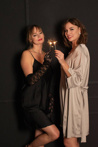 758 Cordelia Cămașă de damă De Lafense - negru